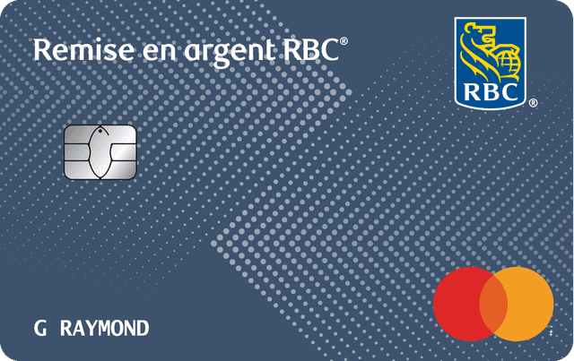 Carte Remise en argent Mastercard RBC