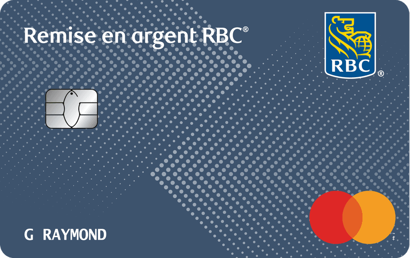 Carte Remise en argent Mastercard RBC